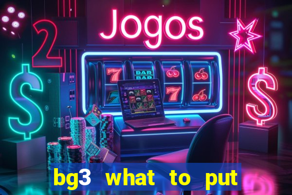 bg3 what to put in ancient altar